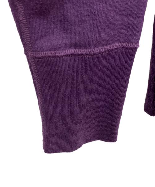 DRESSTERIOR（ドレステリア）DRESSTERIOR (ドレステリア) デキシー吊裏毛ジップアップパーカ パープル サイズ:Mの古着・服飾アイテム