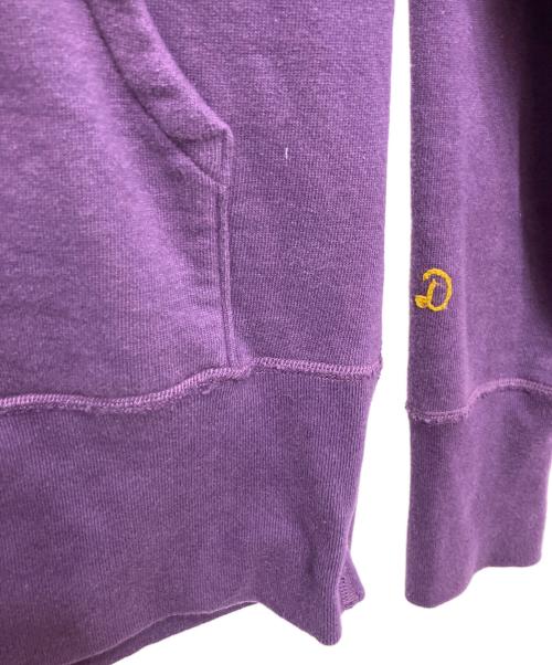 DRESSTERIOR（ドレステリア）DRESSTERIOR (ドレステリア) デキシー吊裏毛ジップアップパーカ パープル サイズ:Mの古着・服飾アイテム