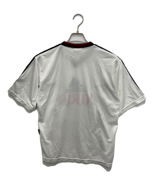 adidas（アディダス）adidas (アディダス) ゲームシャツ ホワイト サイズ:Mの古着・服飾アイテム