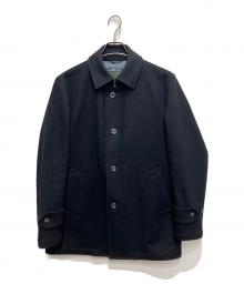 MACKINTOSH PHILOSOPHY（マッキントッシュ フィロソフィー）の古着「ウールステンカラーコート」｜ネイビー