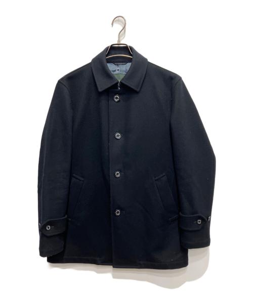 MACKINTOSH PHILOSOPHY（マッキントッシュ フィロソフィー）MACKINTOSH PHILOSOPHY (マッキントッシュ フィロソフィー) ウールステンカラーコート ネイビー サイズ:38の古着・服飾アイテム