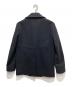 MARGARET HOWELL (マーガレットハウエル) FOX BROTHERS (フォックスブラザーズ) ウールpコート ブラック サイズ:S：18000円