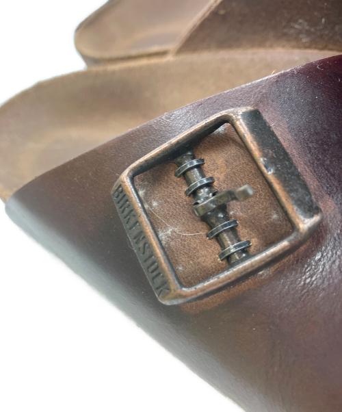 BIRKENSTOCK（ビルケンシュトック）BIRKENSTOCK (ビルケンシュトック) ZURICH (チューリッヒ) ウェッジソールサンダル ブラウン サイズ:26.5の古着・服飾アイテム