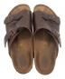 中古・古着 BIRKENSTOCK (ビルケンシュトック) ZURICH (チューリッヒ) ウェッジソールサンダル ブラウン サイズ:26.5：5000円