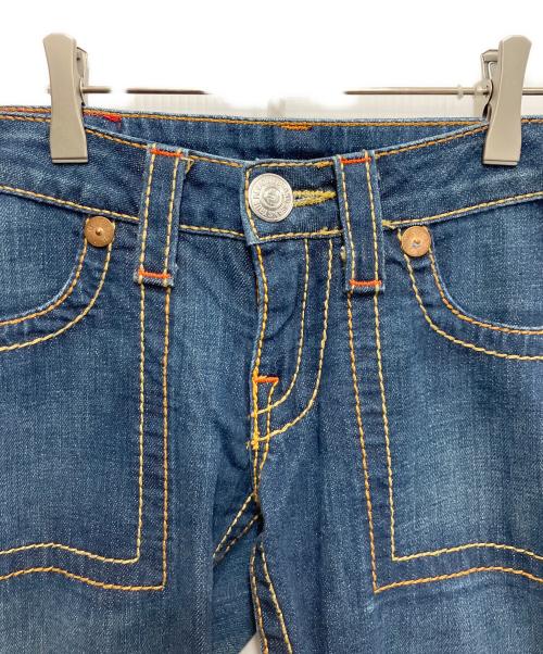 TRUE RELIGION（トゥルー レリジョン）TRUE RELIGION (トゥルー レリジョン) フレアデニム インディゴ サイズ:63.5cm (W25)の古着・服飾アイテム