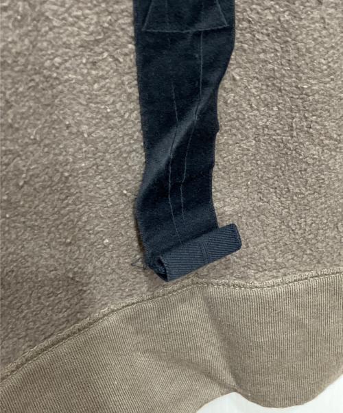 DRKSHDW（ダークシャドウ）DRKSHDW (ダークシャドウ) 変形スウェットベスト ベージュ サイズ:XSの古着・服飾アイテム