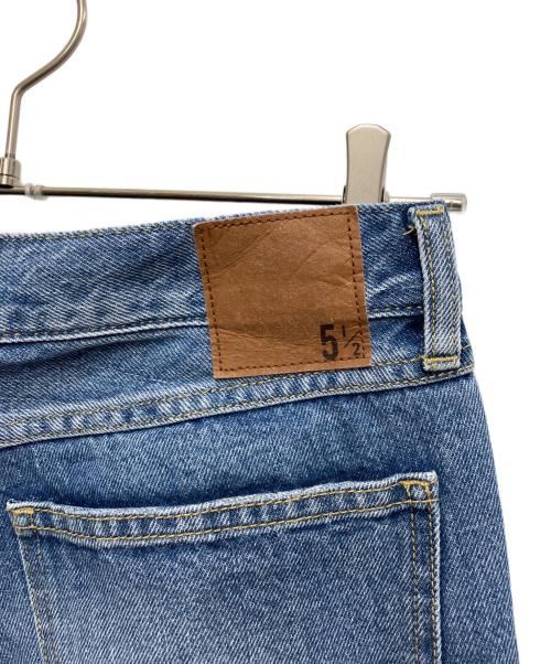 Spick and Span（スピック＆スパン）Spick and Span (スピック＆スパン) 5 1/2 フレアラインスタッズデニムパンツ ブルー サイズ:29の古着・服飾アイテム