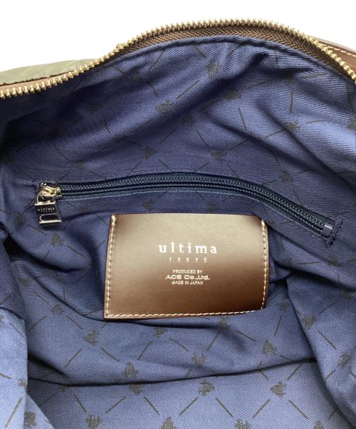 ultima tokyo（ウルティマトーキョー）ultima tokyo (ウルティマトーキョー) 2WAYバッグ ブラウンの古着・服飾アイテム