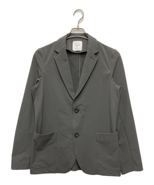 UNITED TOKYO（ユナイテッドトーキョー）UNITED TOKYO (ユナイテッドトーキョー) ナイロンテーラードジャケット グレー サイズ:1の古着・服飾アイテム