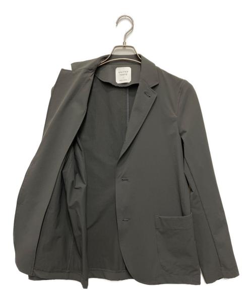 UNITED TOKYO（ユナイテッドトーキョー）UNITED TOKYO (ユナイテッドトーキョー) ナイロンテーラードジャケット グレー サイズ:1の古着・服飾アイテム
