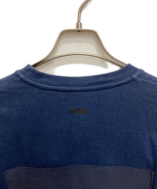 stein（シュタイン）stein (シュタイン) OVERSIZED LONG SLEEVE TEE（オーバーサイズ ロング スリーブ ティー） ネイビー サイズ:Mの古着・服飾アイテム