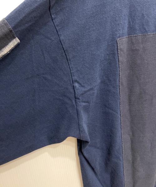 stein（シュタイン）stein (シュタイン) OVERSIZED LONG SLEEVE TEE（オーバーサイズ ロング スリーブ ティー） ネイビー サイズ:Mの古着・服飾アイテム