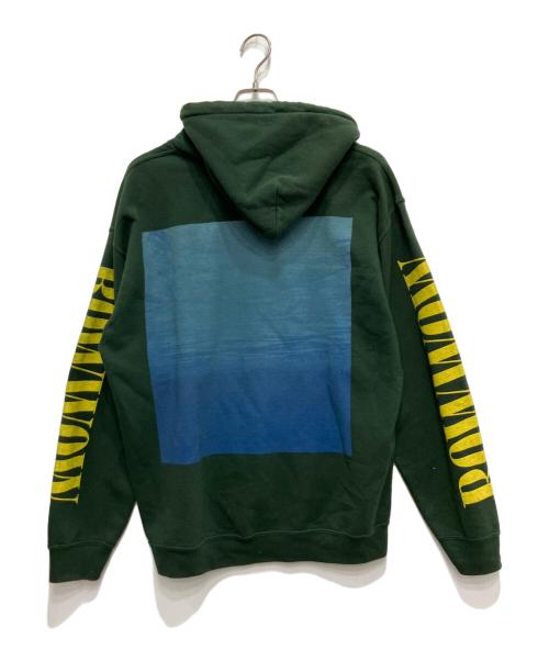 BOWWOW（バウワウ）BOWWOW (バウワウ) グラフィックパーカー グリーン サイズ:Lの古着・服飾アイテム
