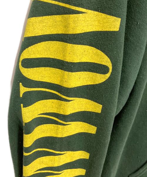 BOWWOW（バウワウ）BOWWOW (バウワウ) グラフィックパーカー グリーン サイズ:Lの古着・服飾アイテム
