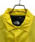 中古・古着 THE NORTH FACE (ザ ノース フェイス) コーチジャケット イエロー サイズ:Ｌ：5000円