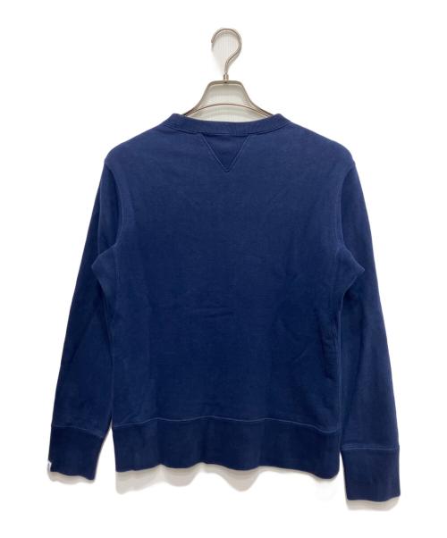 LOOPWHEELER（ループウィラー）LOOPWHEELER (ループウィラー) BEAMS PLUS (ビームスプラス) クルーネックスウェット ネイビー サイズ:Mの古着・服飾アイテム