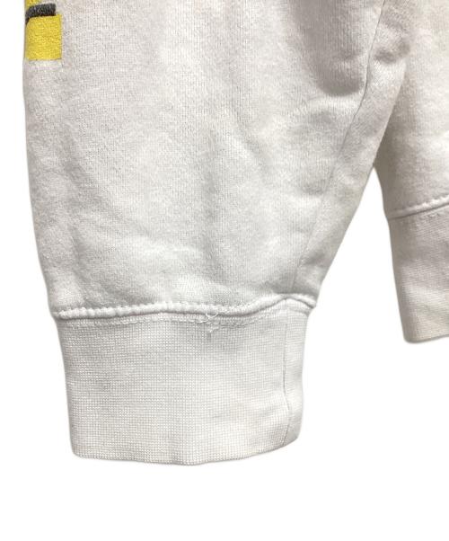 HUF（ハフ）HUF (ハフ) プルオーバーパーカー ホワイト サイズ:Lの古着・服飾アイテム