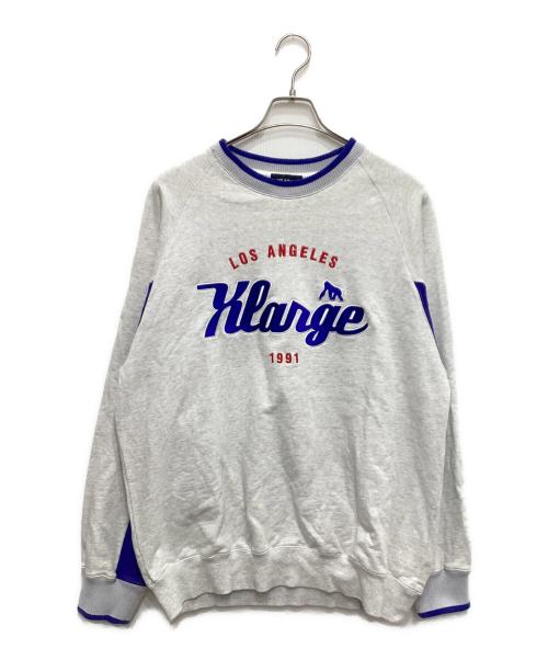 X-LARGE（エクストララージ）X-LARGE (エクストララージ) 刺繍スウェット グレー サイズ:Lの古着・服飾アイテム