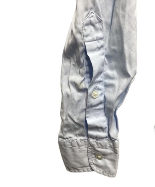 POLO RALPH LAUREN（ポロ・ラルフローレン）POLO RALPH LAUREN (ポロ・ラルフローレン) ポニー刺繍シャツワンピース ブルー サイズ:2の古着・服飾アイテム