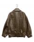 SLY (スライ) FAUX LEATHER ZIP UP ブルゾン ブラウン サイズ:free：6000円