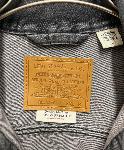 LEVI'S PReMIUM（リーバイス プレミアム）LEVI'S PReMIUM (リーバイス プレミアム) TYPEⅠトラッカージャケット ブラック サイズ:Mの古着・服飾アイテム
