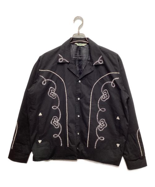 BACKERS（バッカーズ）BACKERS (バッカーズ) 50's復刻ウエスタンシャツジャケット ブラック サイズ:Lの古着・服飾アイテム