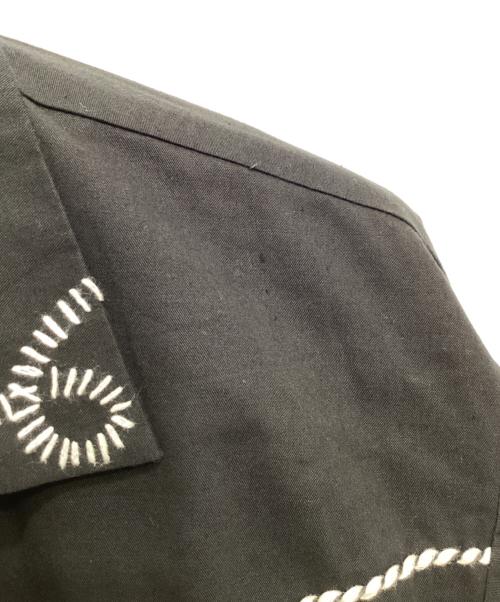 BACKERS（バッカーズ）BACKERS (バッカーズ) 50's復刻ウエスタンシャツジャケット ブラック サイズ:Lの古着・服飾アイテム