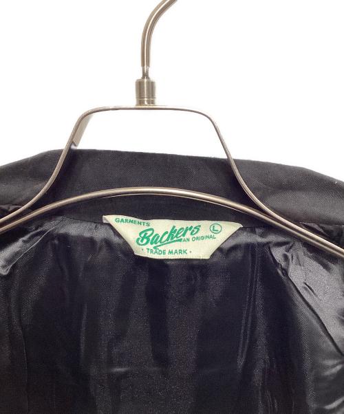 BACKERS（バッカーズ）BACKERS (バッカーズ) 50's復刻ウエスタンシャツジャケット ブラック サイズ:Lの古着・服飾アイテム