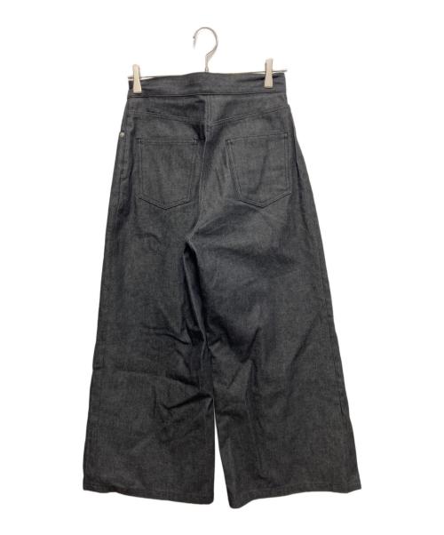 JOHN LAWRENCE SULLIVAN（ジョン ローレンス サリバン）JOHN LAWRENCE SULLIVAN (ジョン ローレンス サリバン) RIGID DENIM WIDE PANTS ブラック サイズ:Mの古着・服飾アイテム