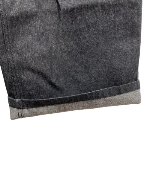 JOHN LAWRENCE SULLIVAN（ジョン ローレンス サリバン）JOHN LAWRENCE SULLIVAN (ジョン ローレンス サリバン) RIGID DENIM WIDE PANTS ブラック サイズ:Mの古着・服飾アイテム