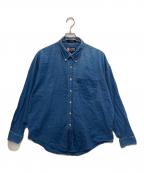 CHAPS RALPH LAURENチャップス ラルフローレン）の古着「ボタンダウンシャツ」｜インディゴ