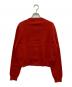 CABaN (キャバン) コットンカシミヤ クルーネックカーディガン レッド サイズ:S：12000円