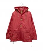 Willis&Geigerウィリスアンドガイガー）の古着「アノラックパーカー」｜レッド