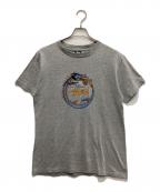 stussyステューシー）の古着「90'sドラゴンプリントTシャツ」｜グレー