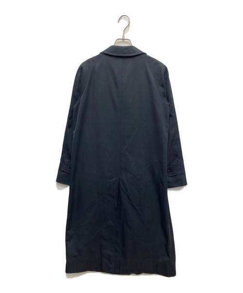 Burberry's（バーバリー）Burberry's (バーバリー) 裏地ノバチェックステンカラーコート ネイビー サイズ:不明の古着・服飾アイテム