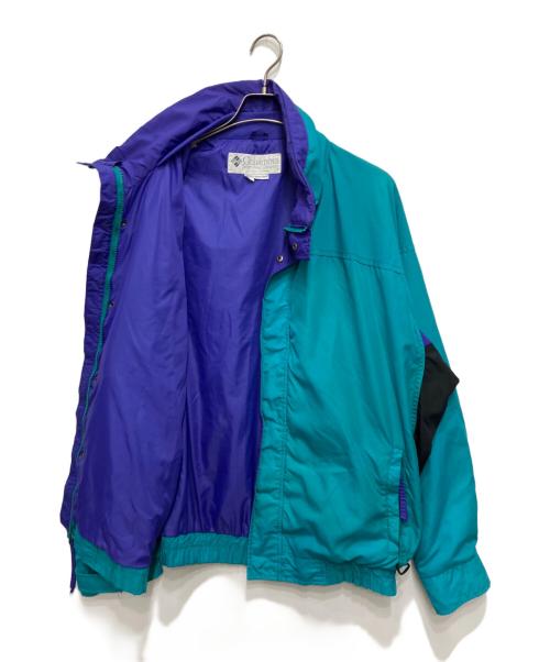 Columbia（コロンビア）Columbia (コロンビア) ナイロンジャケット ブルー サイズ:Lの古着・服飾アイテム
