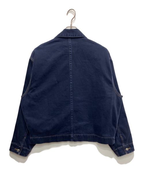 Calvin Klein（カルバンクライン）Calvin Klein (カルバンクライン) デッキジャケット ネイビー サイズ:Mの古着・服飾アイテム