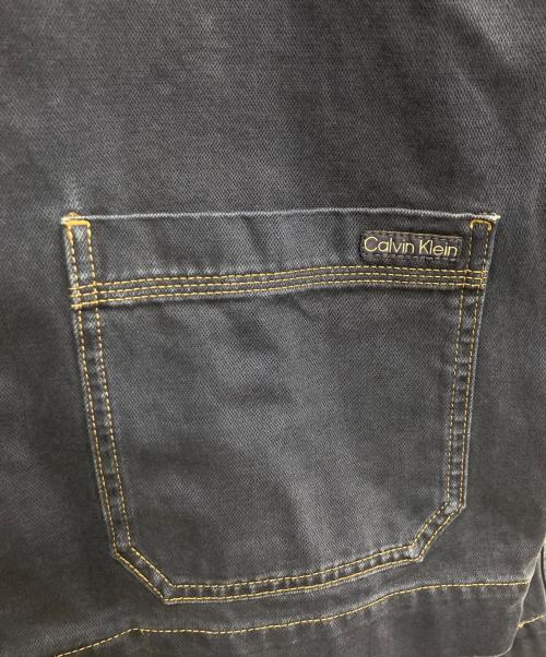 Calvin Klein（カルバンクライン）Calvin Klein (カルバンクライン) デッキジャケット ネイビー サイズ:Mの古着・服飾アイテム