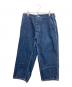 Sheba（シーバ）の古着「ピンタックデニムパンツ」｜インディゴ