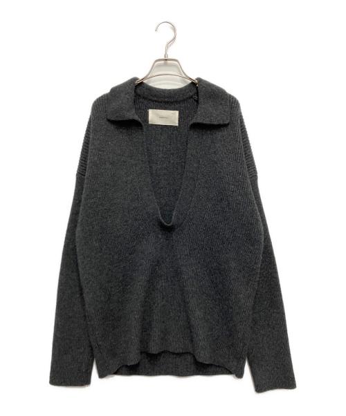 TODAYFUL（トゥデイフル）TODAYFUL (トゥデイフル) Soft Skipper Knit グレー サイズ:freeの古着・服飾アイテム