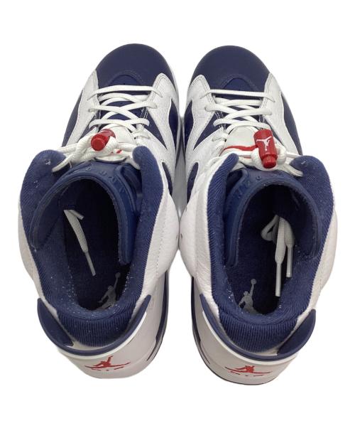 NIKE（ナイキ）NIKE (ナイキ) AIR JORDAN 6 RETRO ホワイト×ネイビー サイズ:28の古着・服飾アイテム