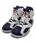 NIKE（ナイキ）の古着「AIR JORDAN 6 RETRO」｜ホワイト×ネイビー