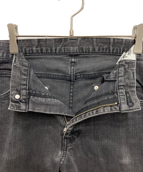 Vivienne Westwood（ヴィヴィアンウエストウッド）Vivienne Westwood (ヴィヴィアンウエストウッド) オーブ刺繍デニムパンツ ブラック サイズ:46の古着・服飾アイテム