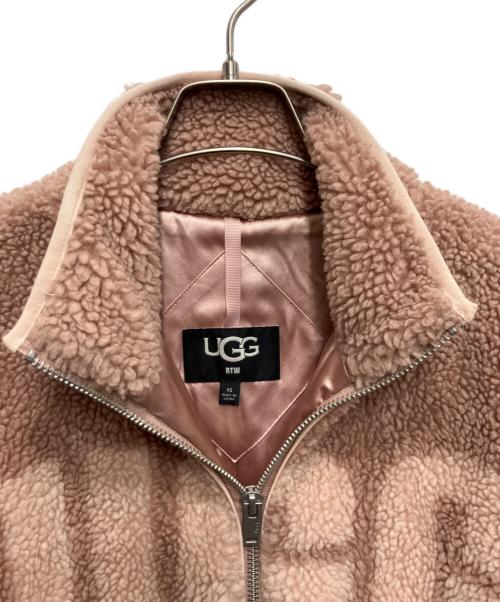 UGG（アグ）UGG (アグ) W RAQUELLE SHERPA JACKET ピンク サイズ:XSの古着・服飾アイテム