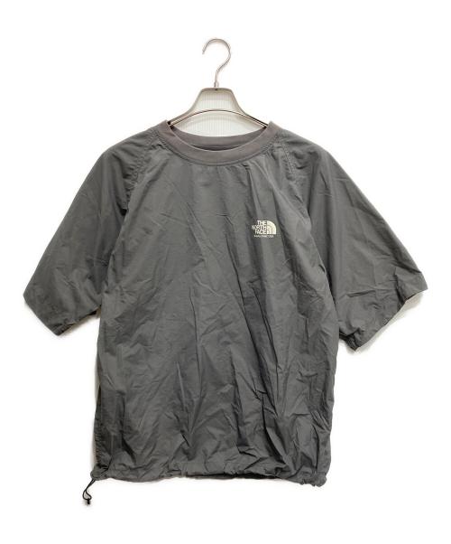 THE NORTHFACE PURPLELABEL（ザ・ノースフェイス パープルレーベル）THE NORTHFACE PURPLELABEL (ザ・ノースフェイス パープルレーベル) H/S CREW NECK グレー サイズ:Lの古着・服飾アイテム