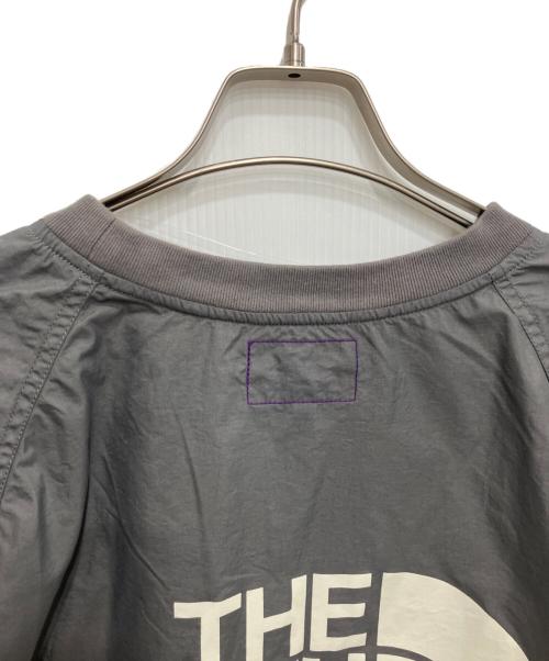 THE NORTHFACE PURPLELABEL（ザ・ノースフェイス パープルレーベル）THE NORTHFACE PURPLELABEL (ザ・ノースフェイス パープルレーベル) H/S CREW NECK グレー サイズ:Lの古着・服飾アイテム