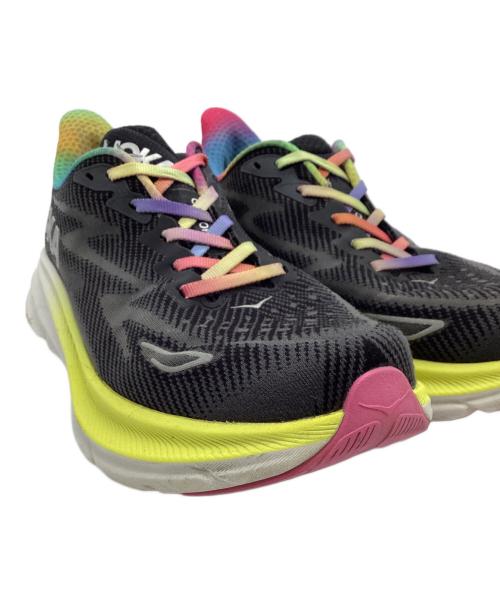 HOKA（ホカ）HOKA (ホカ) CLIFTON 9 WIDE（クリフトン9ワイド） ブラック サイズ:25.5の古着・服飾アイテム