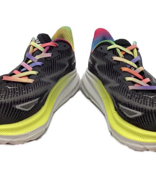 HOKA（ホカ）HOKA (ホカ) CLIFTON 9 WIDE（クリフトン9ワイド） ブラック サイズ:25.5の古着・服飾アイテム