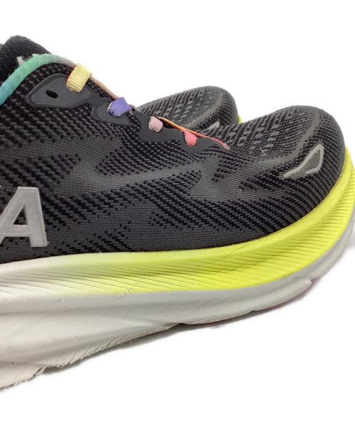HOKA（ホカ）HOKA (ホカ) CLIFTON 9 WIDE（クリフトン9ワイド） ブラック サイズ:25.5の古着・服飾アイテム