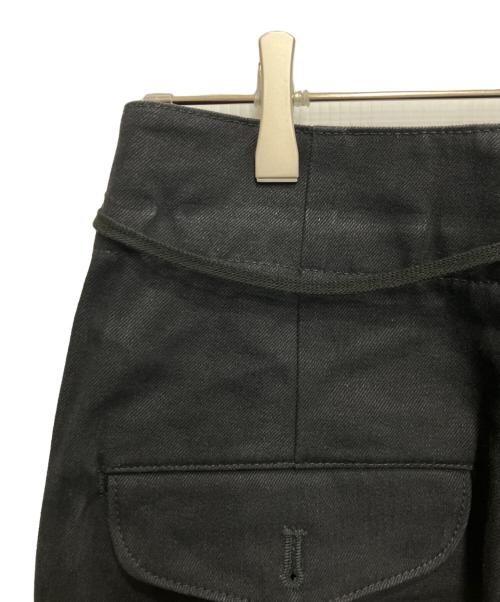 KUON（クオン）KUON (クオン) Black Denim Hakama Trousers ブラック サイズ:Mの古着・服飾アイテム